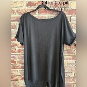 Black T-Shirt Dress | Relaxed Fit | Everyday Essential